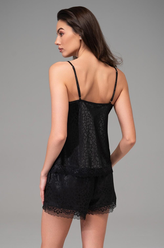 Комплект топ с шортами Mia-Amore Joanna 7312-1, Черный, XS