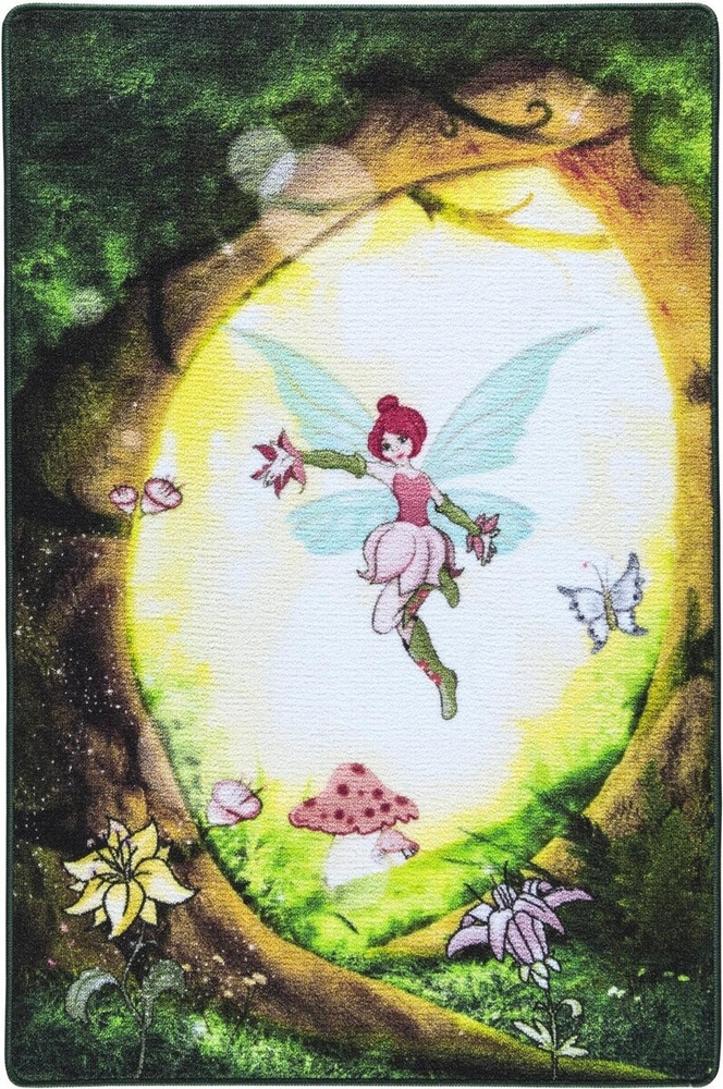 Килимок в дитячу кімнату Confetti Fairy Forest Yesil