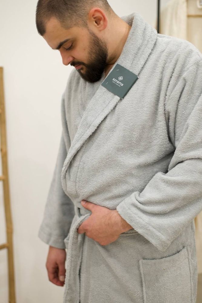 Халат махровый Sorema New Plus Silver