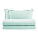 Итальянское постельное белье льон Biancoperla Cannes Acqua 1