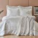 Набор постельное белье с покрывалом + плед Karaca Home - Jessica silver (10 предметов) 1