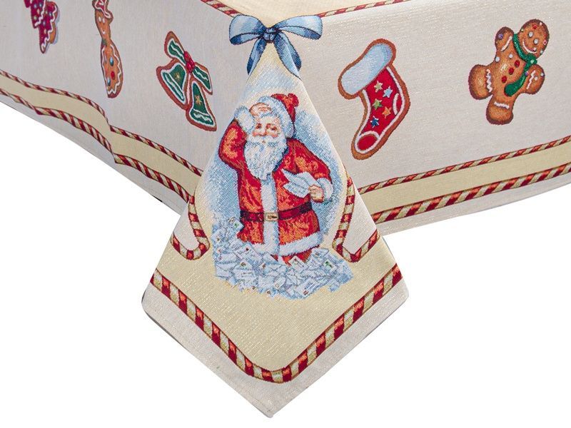Новорічна скатертину Lefard HOME TEXTILE Гобелен BISQUIT