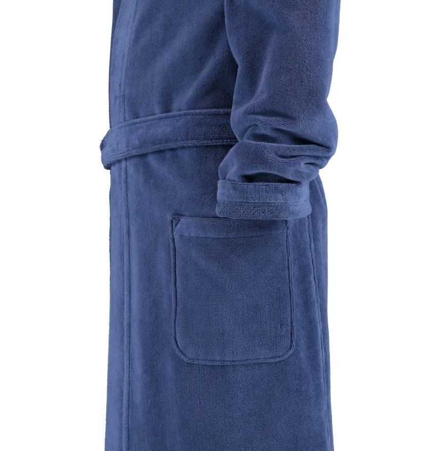 Халат чоловічий Cawo Kimono Doubleface 823 blau - 11