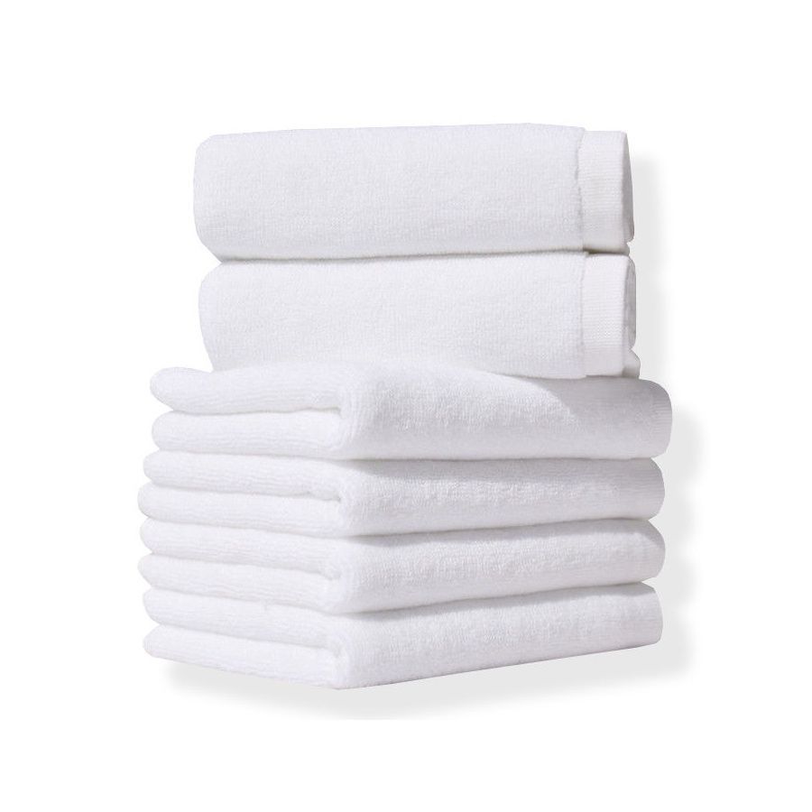 Полотенце Lotus Home Отель - White (20/2) 450 г/м&sup2;, Белый, 30х50 см, Для рук