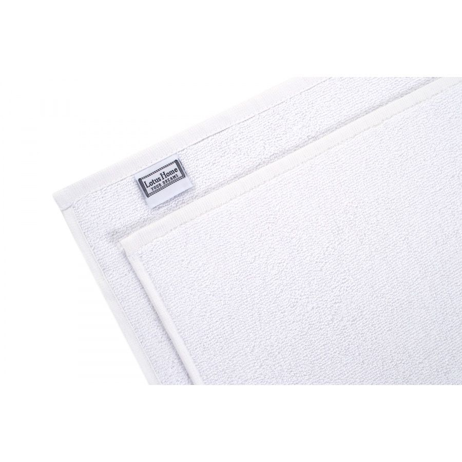 Полотенце Lotus Home Отель - White (20/2) 450 г/м&sup2;, Белый, 30х50 см, Для рук