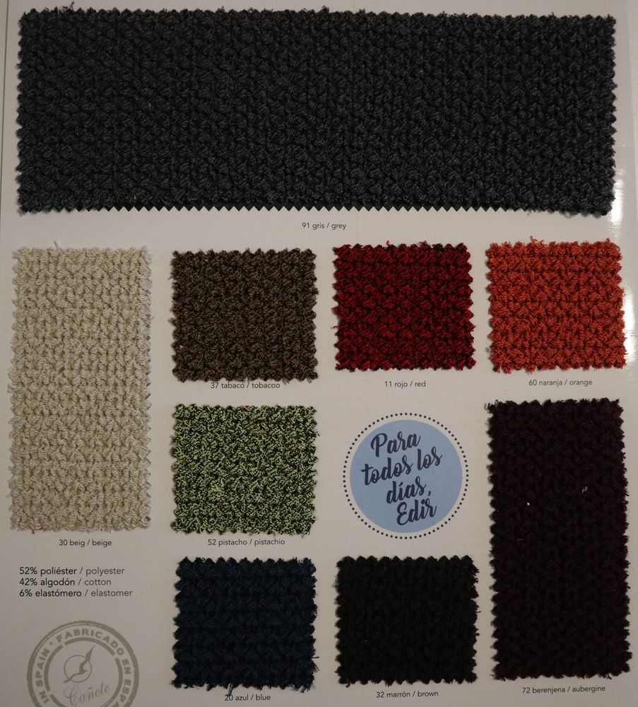 Чехол для дивана Casa Textil Edir tabaco 3х местный
