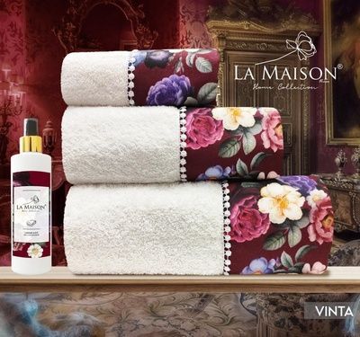 Набір рушників з ароматом La Maison Vinta (3шт)