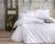 Постельное белье Charlotte Stripe Satin Beyaz