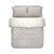 Постільна білизна Lotus Home Washed cotton - Daften kahve-bej