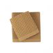 Рушник вафля Lotus Home Waffle mustard 420 г/м², Гірчичний, 50х90 см, Для обличчя