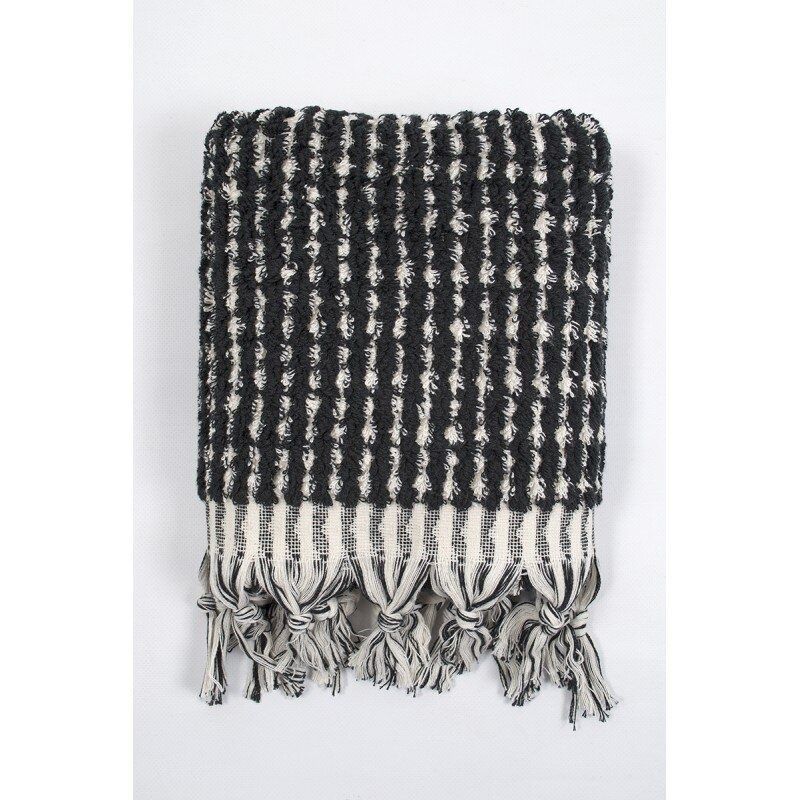 Махровое полотенце Barine - Curly Bath Towel ecru-black
