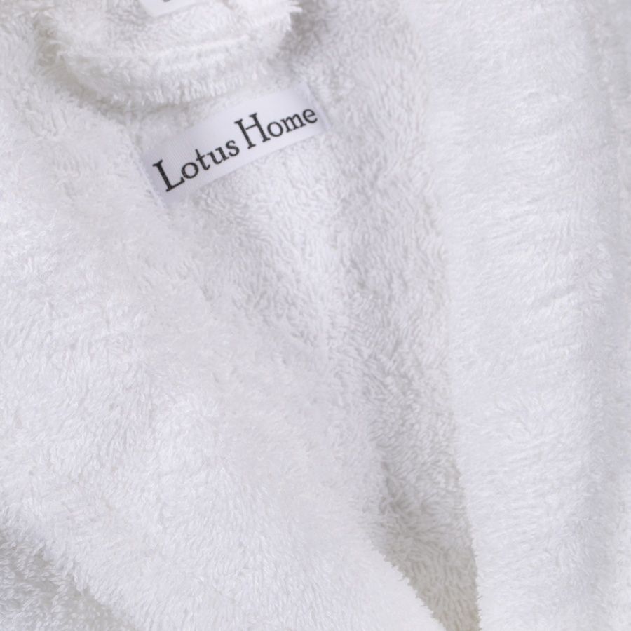 Халат махровий Lotus Home - Basic Soft white