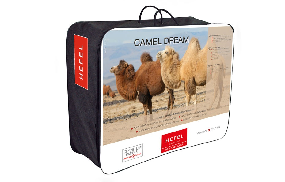 Одеяло верблюжья шерсть Hefel Pure Camel (GDlight) Облегчённое