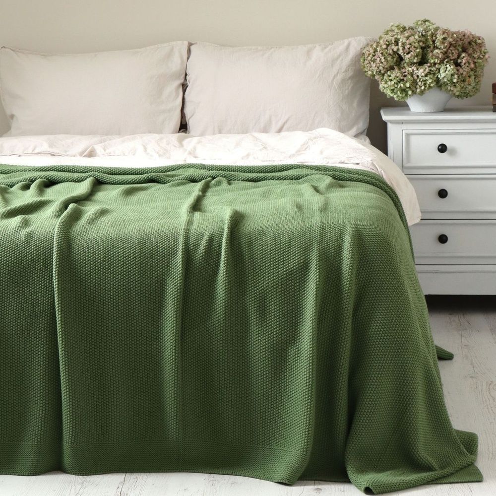 В'язаний плед LA MODNO Corn Grassy