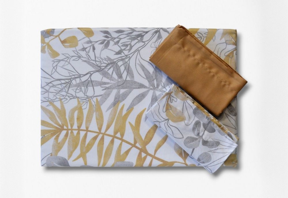 Постільна білизна сатин люкс Issimo Home Occale Beige