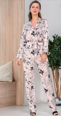 Жіноча шовкова піжама трійка Mia-Amore Flavia 3756, XL