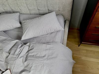 Наволочки варена бавовна Комфорт Текстиль Rock Gray W1351 (2шт)