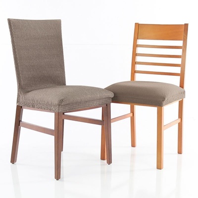 Набір чохлів на сидіння для стільців (6 шт) Nueva Textura Sandra Linen seat