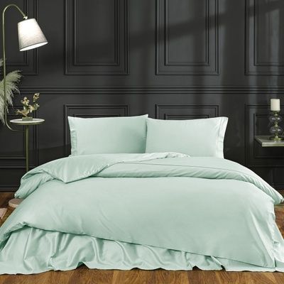 Постільна білизна сатин преміум Tivolya Home Casual Yesil 210TC