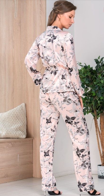 Жіноча шовкова піжама трійка Mia-Amore Flavia 3756, XL