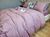 Постільна білизна варена бавовна Комфорт Текстиль Mauve, Washed Cotton W1181