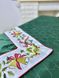 Новогодняя скатерть LiMaSo двухсторонняя бархатная вышивка SKOVN09 12