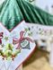 Новогодняя скатерть LiMaSo двухсторонняя бархатная вышивка SKOVN09 10