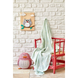 Детское покрывало пике Karaca Home - Baby star yesil, 80х120 см