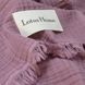 Покривало муслінове Lotus Home - Napa muslin lilac, Ліловий, Євро, 200х220 см, Без наволочок