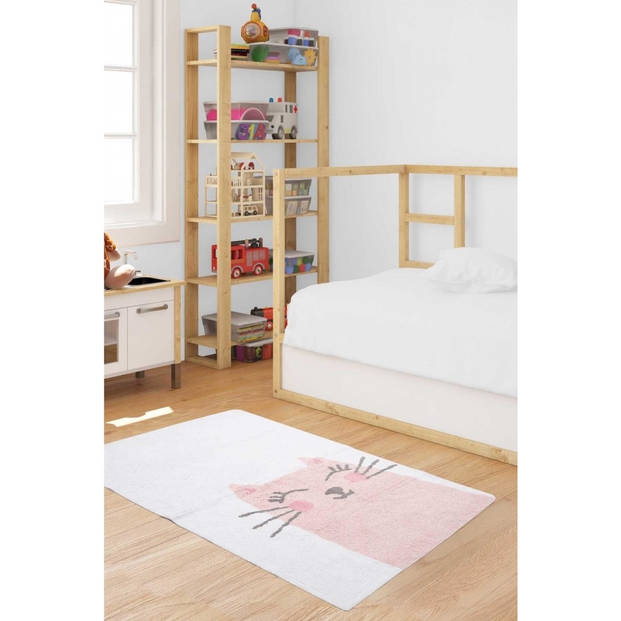 Килимок в дитячу кімнату Irya - Kitty pembe рожевий