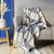 Плед-накидка вафельна Karaca Home - Carmen Throw lacivert