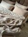 Муслиновое покрывало с наволочками Saheser Forest beige, Бежевый, Евро, 240х260 см, 50х70см (2шт)