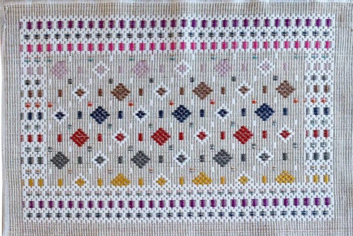 Килим універсальний Izzihome Geo Jute Rug 50X80 _1 чорний