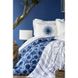 Набор постельное белье с покрывалом + плед Karaca Home - Belina mavi 4