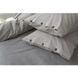 Постільна білизна Lotus Home Washed cotton - Pinstripe antracite 7