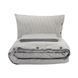 Постільна білизна Lotus Home Washed cotton - Pinstripe antracite 2