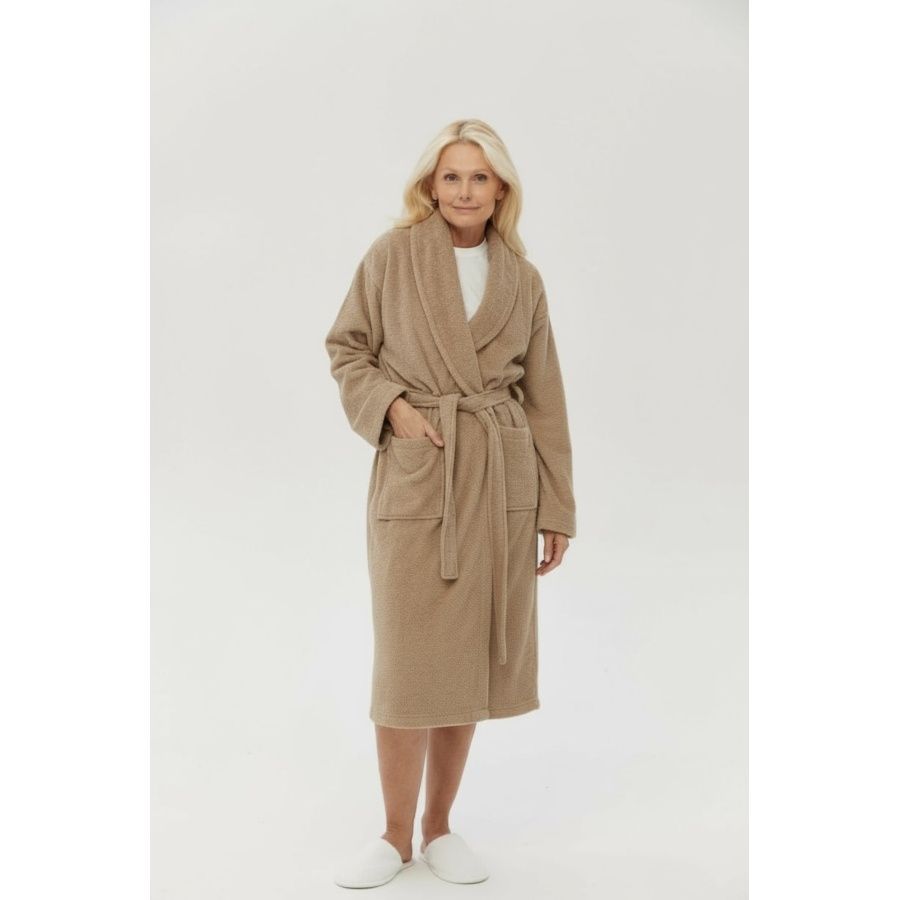 Халат махровый unisex Lotus Home - Basic New Line