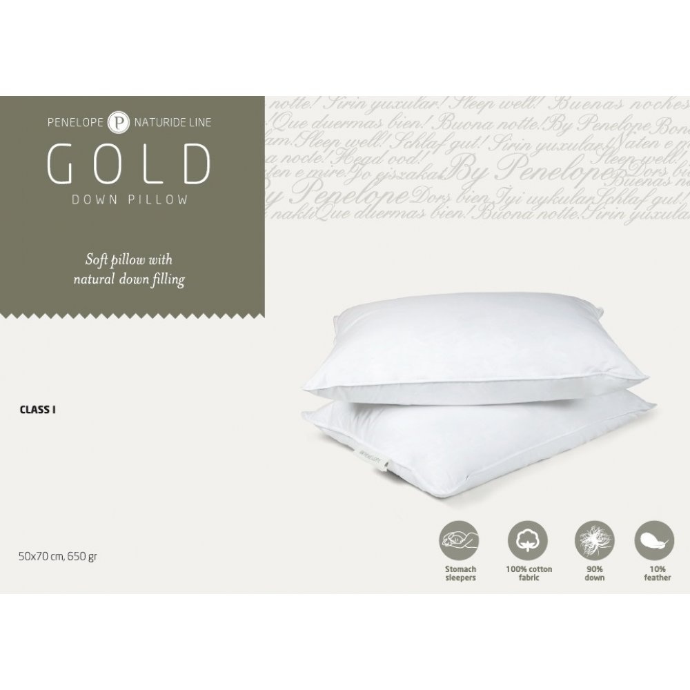 Пухова подушка Penelope Gold New (90% пух/10% перо)