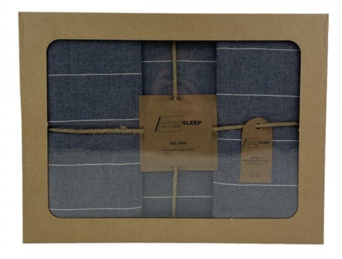 Постельное белье Sound Sleep Stonewash AURA MAVI