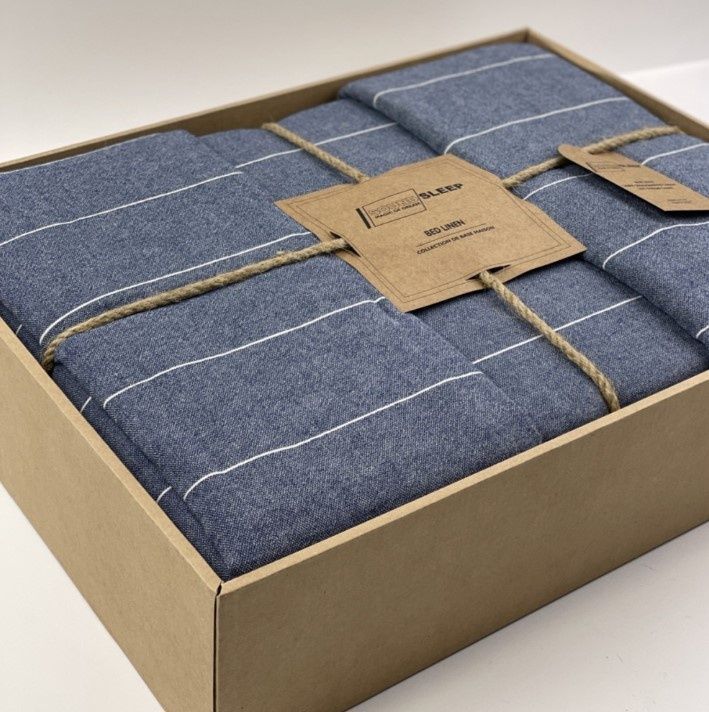 Постельное белье Sound Sleep Stonewash AURA MAVI