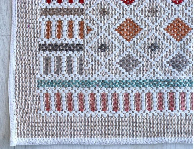 Ковер универсальный Izzihome Geo Jute Rug 50X80 _2 бежевий