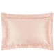 Шелковое постельное белье с простыней на резинке Gingerlily Plain Signature Rose Pink 4