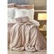 Набор постельное белье с покрывалом + плед Karaca Home - Mihrimah pudra 1