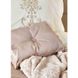 Набор постельное белье с покрывалом + плед Karaca Home - Mihrimah pudra 2