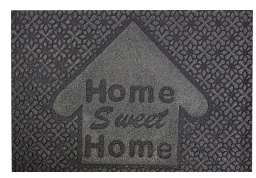 Килимок придверний PARGA 40*60 GRI HOME SWEET HOME
