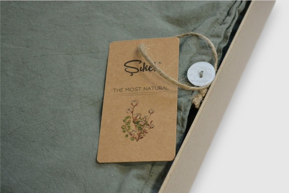 Постільна білизна варена бавовна Sikel Soho Yesil