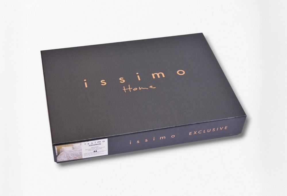 Постільна білизна сатин  Vegan Silk Issimo Home Jade Blacky