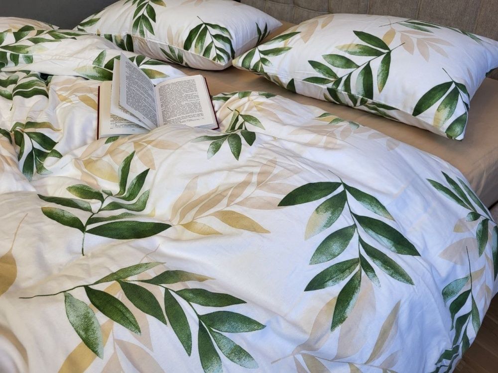 Постільна білизна фланель Комфорт текстиль Лавр/беж, Turkish flannel