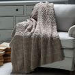 Вязаный плед LA MODNO Genova Beige