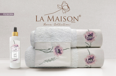 Набір рушників з ароматом La Maison Feodora (3шт)